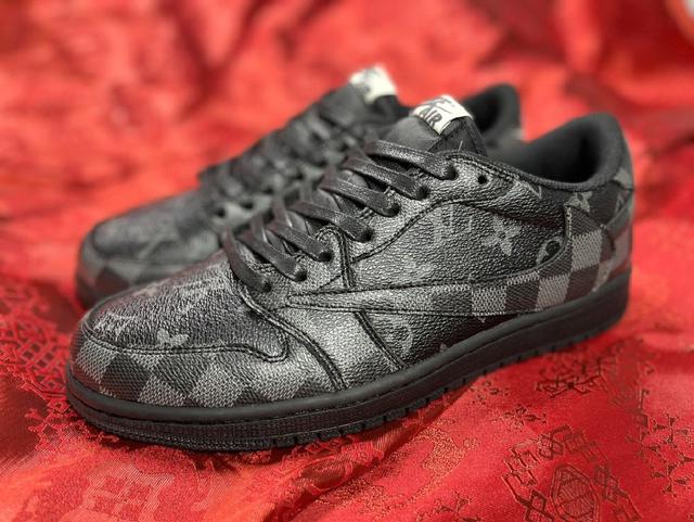 Rare Customized Air Jordan 1 TS倒勾低帮
