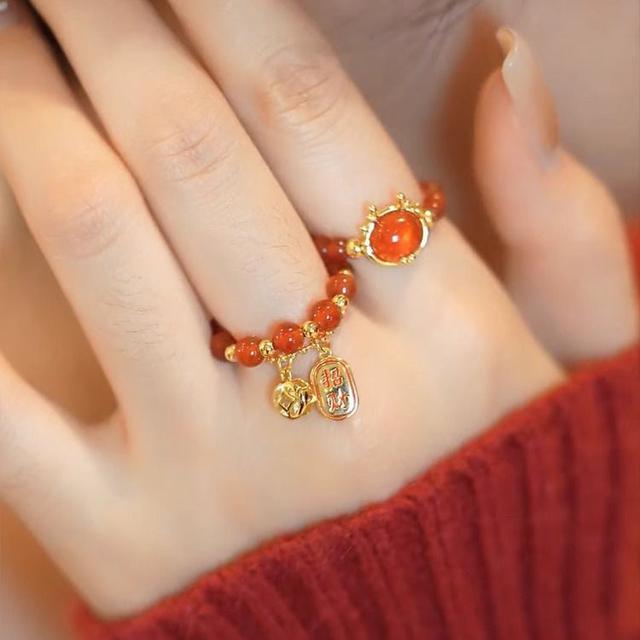 本命年紅色招財小龍戒指（預購）