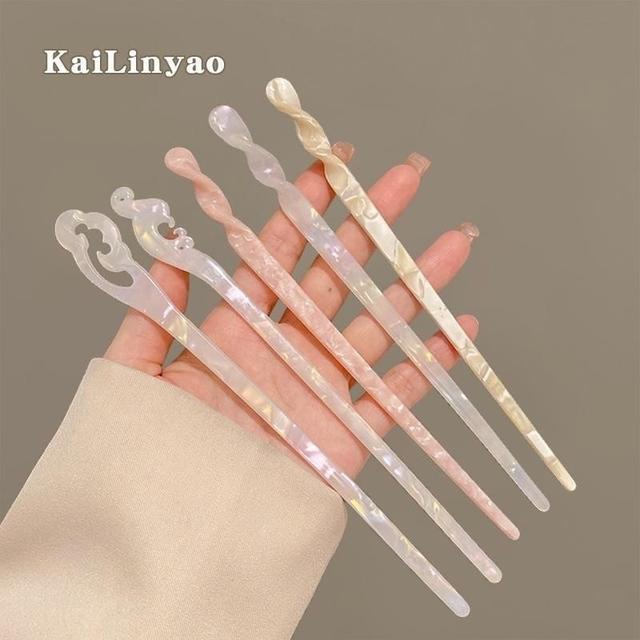 新中式高級感人魚姬髮簪(預購)