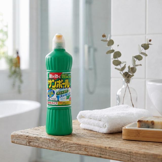 日本 金鳥 SANPOLL 廁所黃垢清潔劑500ml