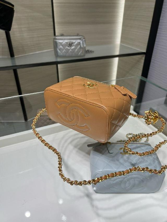 🌹Ohanel 25B新款 长款化妆盒子 双c扣