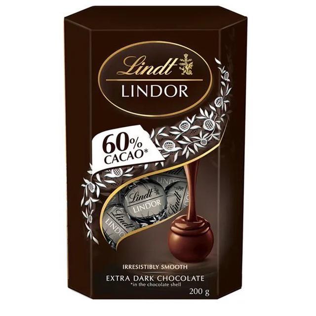 【預購商品】【0410結單】【批發】Lindor瑞士蓮-高濃度可可200g 240407-02