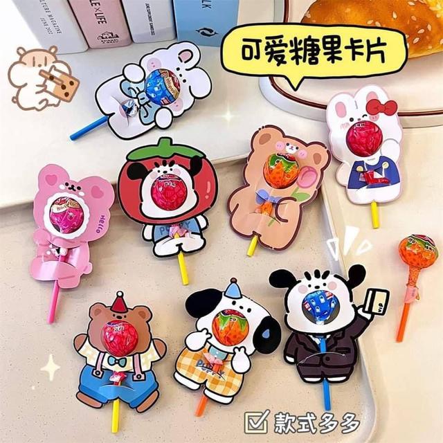原創可愛DIY棒棒糖卡片(預購)