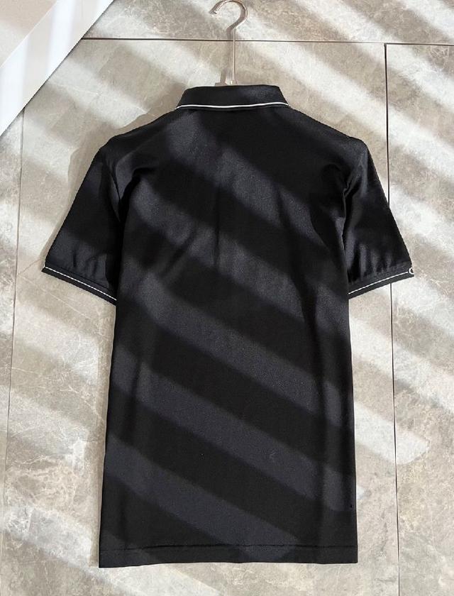 迪奥25s新款翻领Polo衫👨🏻本款Polo衫采用丝光珠地棉面