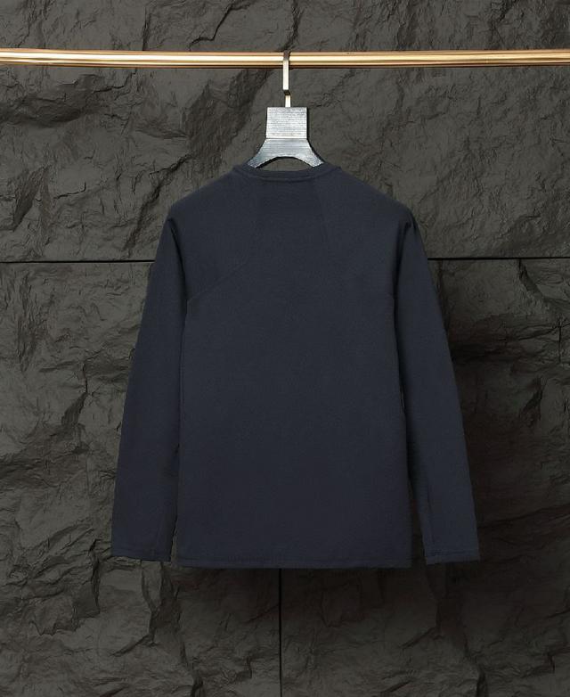 凯乐石新款圆领长袖， 高周波压标logo干净舒适，