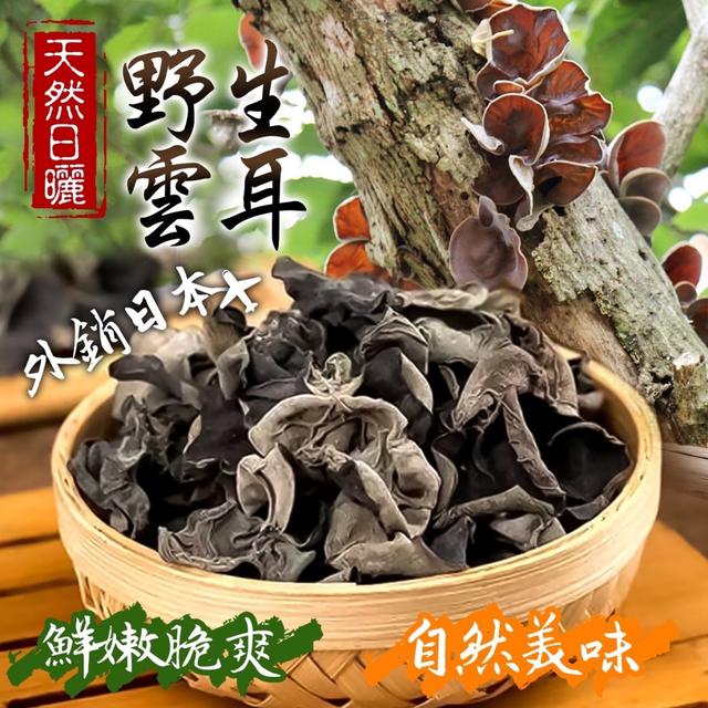 預購 外銷日本 野生雲耳 100g-4/8號中午12點結單