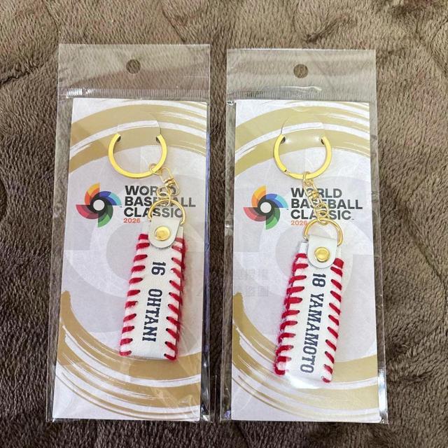 日本 2026 WBC 世界棒球經典賽周邊⚾️棒球縫線造型皮革鑰匙圈#限量有單快下