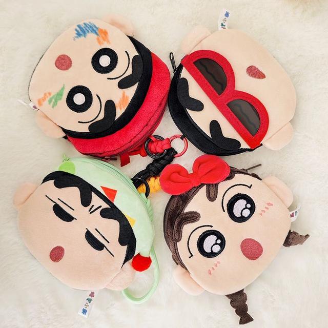 新款日系蠟筆小新耳機零錢收納包(預購)