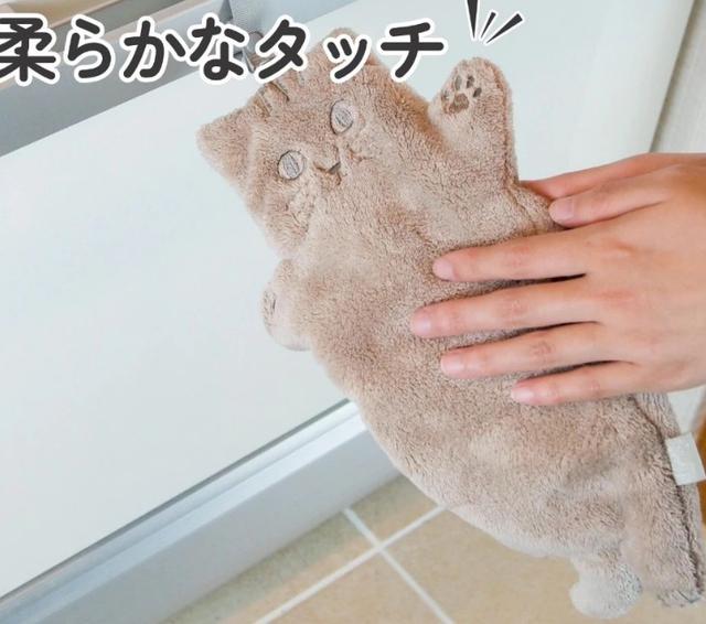 日本🇯🇵 にゃふにゃふ 貓咪超吸手擦手巾#07/11