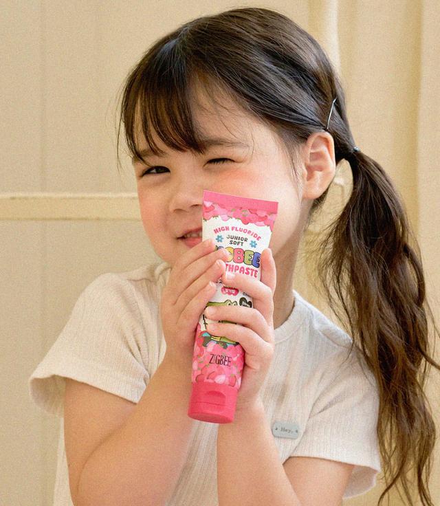 韓國ZIGBEE 高濃度氟化兒童牙膏117gX4入/組