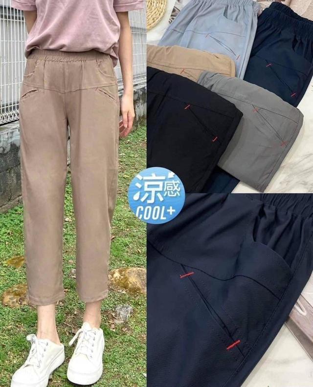 【預購】【0622結單】【批發】紅線造型四袋涼感褲 K80528