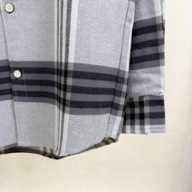 LV路易威登法兰绒拼接提花字母衬衫 男女同款 官网