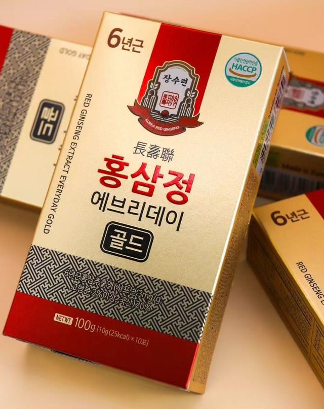 韓國 長壽聯 六年根紅蔘液 (10入/盒)