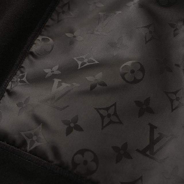LOUIS VUITTON LV 针织提花拼接锦纶嵌饰抽绳短裤