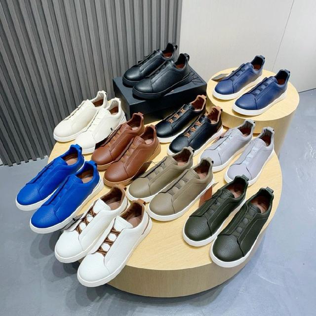 Zegna杰尼亚】专柜经典休闲鞋，以细节和创造力赢得