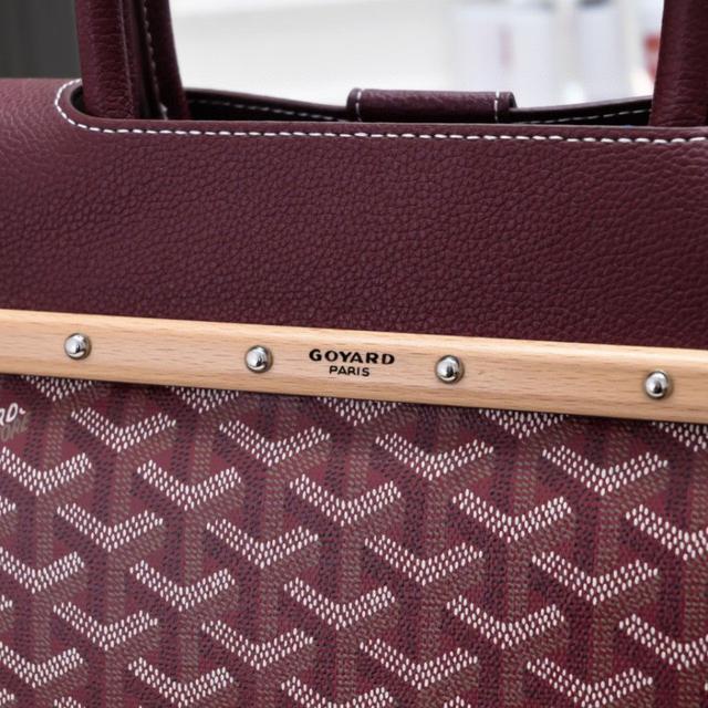 白色 goyard 西贡tote 这款西贡母包一出场就有bk的气场