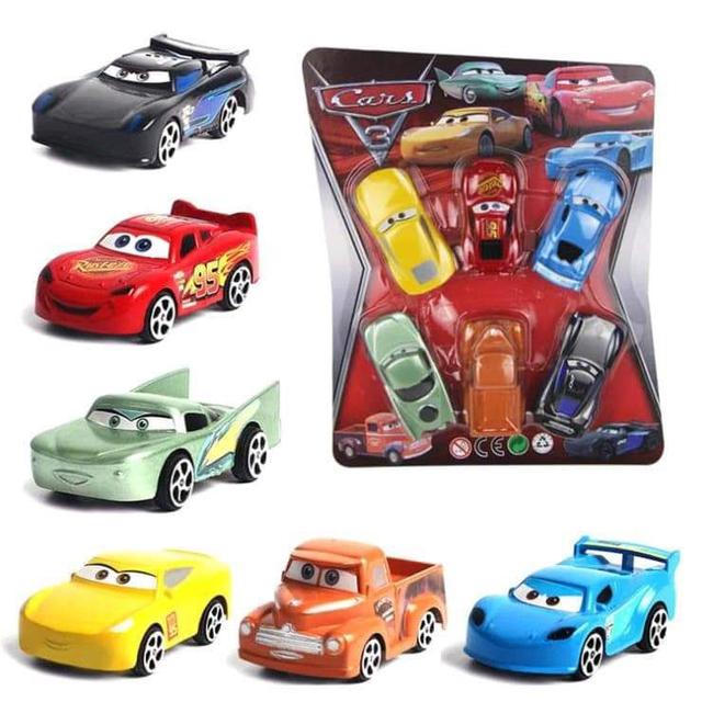 汽車總動員迴力車6件套組