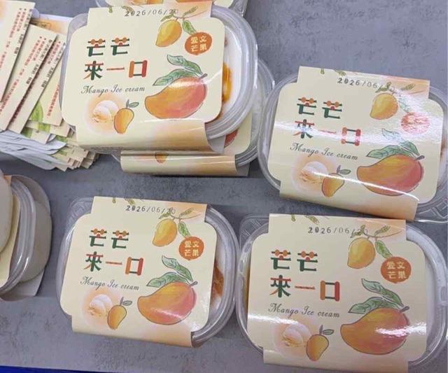 現貨 冷凍 台灣頂級芒果 果肉冰淇淋