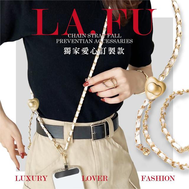 【預購】【1215結單】【批發】💎菈馥LA.FU-東京時尚(愛心金球) 手機揹帶💎