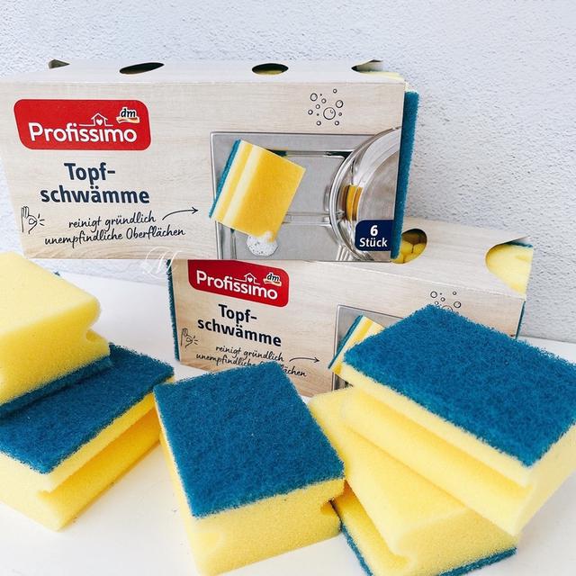 限量預購 德國Profissimo 洗碗海綿(6入/盒)《一組兩盒》