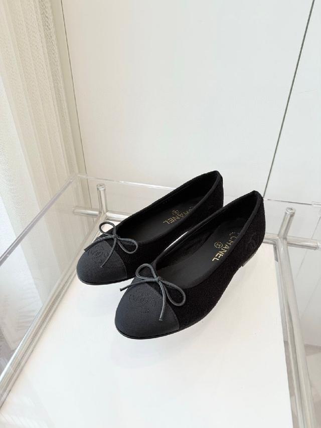 CHANEL经典芭蕾舞鞋🩰 皮底