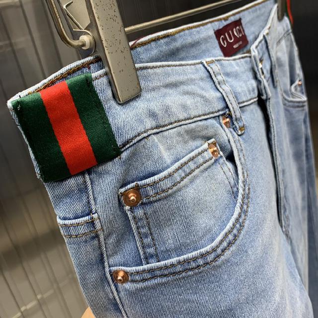 2025春夏新款男士小裤脚休闲牛仔裤，顶级品质