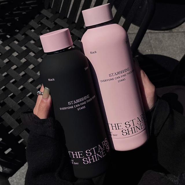 新款高顏值字母不鏽鋼保溫杯(預購)