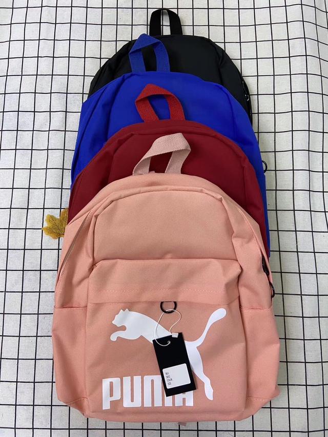 彪马学生书包男PUMA新款双肩包女旅行大容量校园拼色潮牌电脑背包