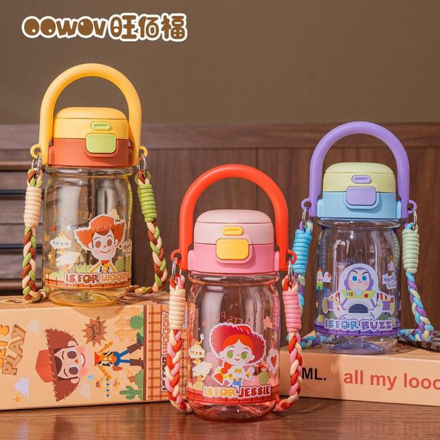 新款玩具總動員夏日高顏值雙飲吸管水杯(預購)