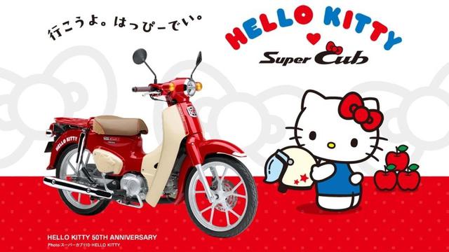 日本Kitty × HONDA Super Cub聯名迷你積木#05/16