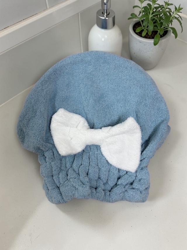 廠商現貨 大蝴蝶結乾髮帽