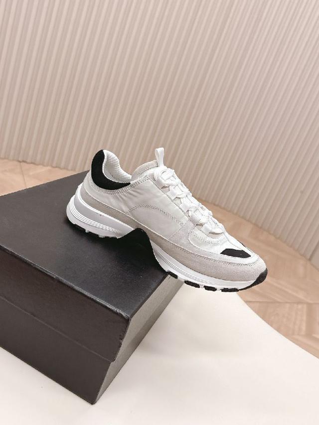 CHANEL香奈儿25A最新款厚底休闲运动鞋 专柜同步