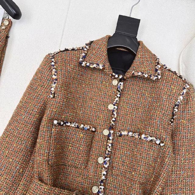 最新款早秋法式赫本风镶钻蕾丝花边进口针织绒长款连衣裙