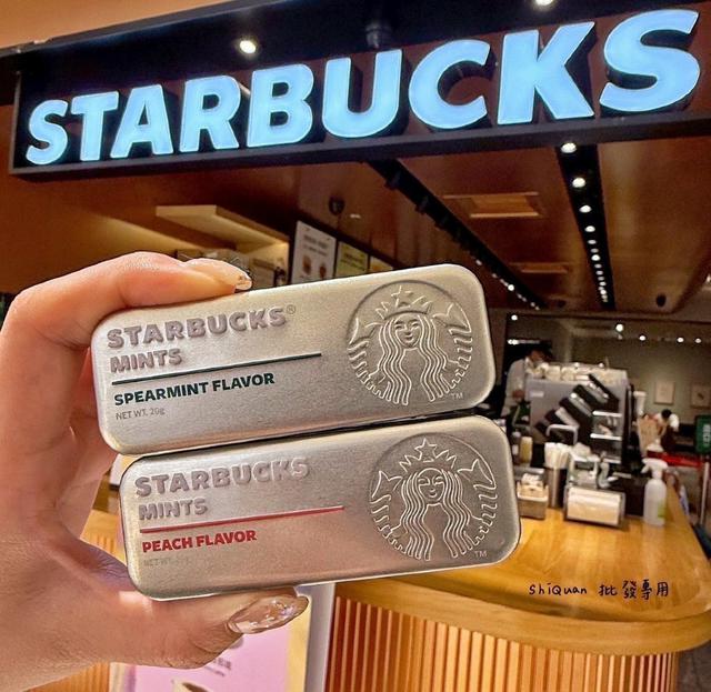 【預購商品】【0602結單】【批發】星巴克 小鐵盒涼糖20g 250601-06