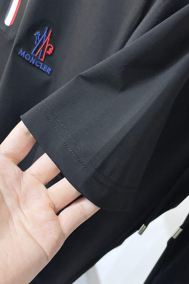 官网新款短袖套装.男士圆领经典logo短袖T- Shirt 短