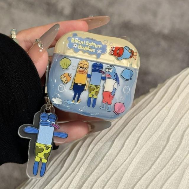 創意比奇堡三隻小丑魚AirPods耳機殼(預購)