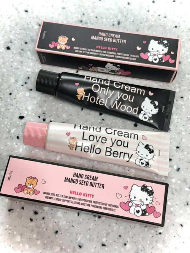 斷貨王韓國🇰🇷最新上市🔥Hetras x Hello Kitty聯名護手霜莓果香味50ml