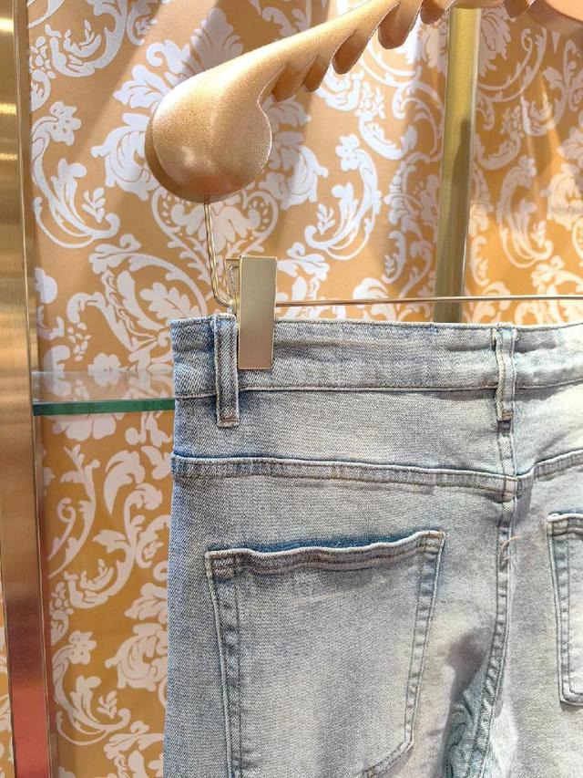 2025新款牛仔裤 完美蓝色水洗