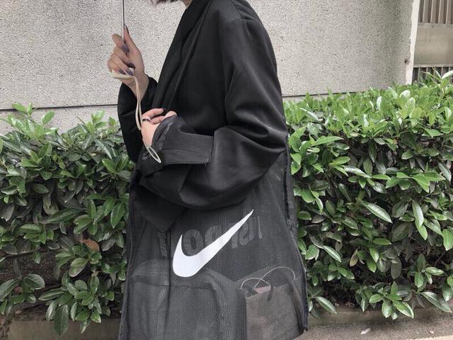 NIKE 耐克网纱购物袋购物包健身包