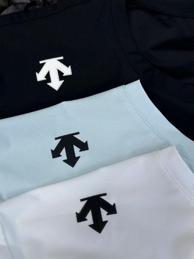 迪桑特四色女款冰丝速干短袖圆领T恤DESCENTE迪桑特女士抗菌