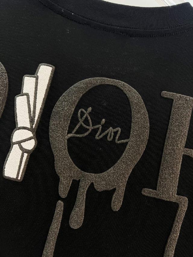 色刺绣logo 男女同款 短袖t恤 ·定制320克重100％双纱