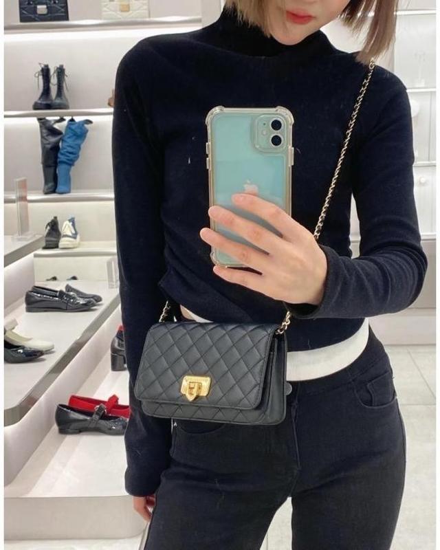 (#限量) us美國 Charles&Keith 小CK小香風側背包-小款