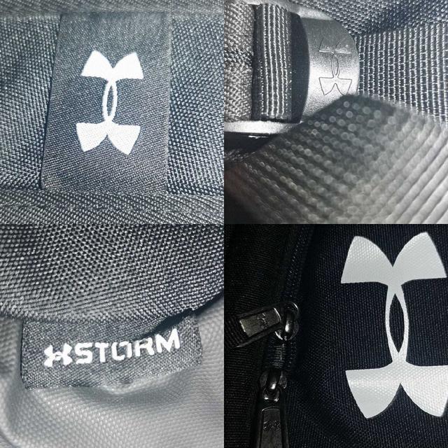 UA安德玛拼接侧logo双肩包篮球包男女情侣款书包。