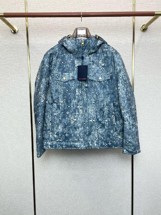 羽绒服-Louis Vuitton路易威登💥 ！秋冬新款连帽羽绒服