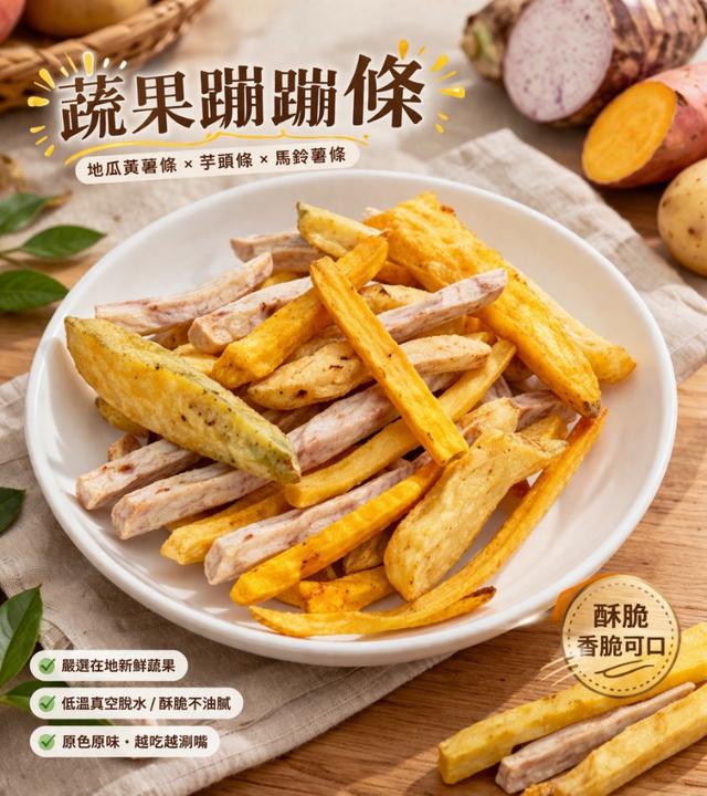 預購 蔬果蹦蹦條 110g-4/29號中午12點結單