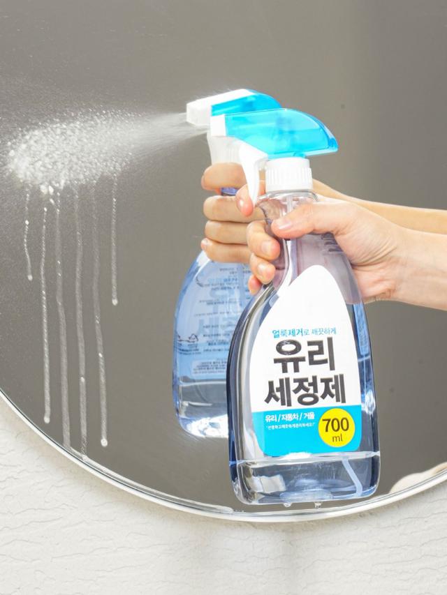 韓國家政界最強防塵透亮玻璃清潔劑-700ml(單瓶)