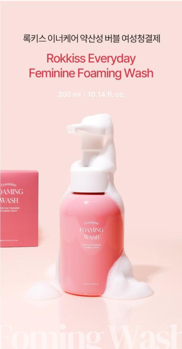 韓國 Rokkiss 極致呵護私密潔淨泡泡慕斯300ml#07/26