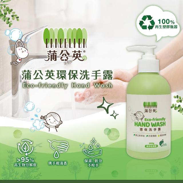 箱購免運宅配 【蒲公英】環保洗手露300gX12瓶/箱 量大可談
