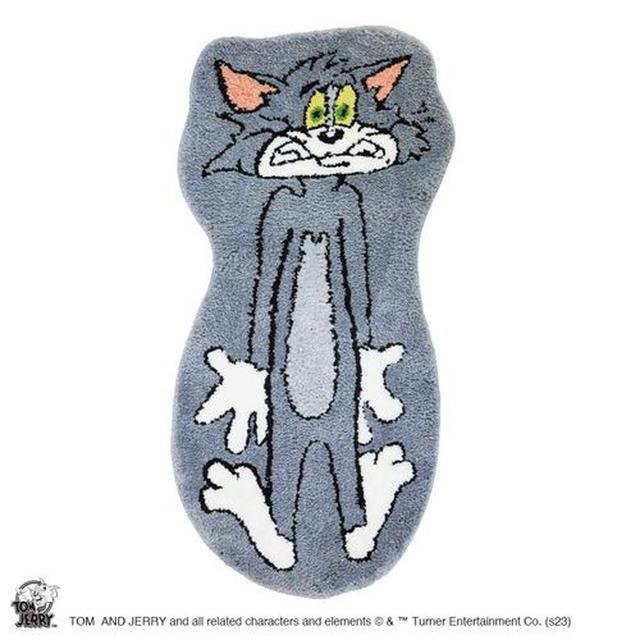 TOMandJERRY 有趣的地毯灰色湯姆-代購商品