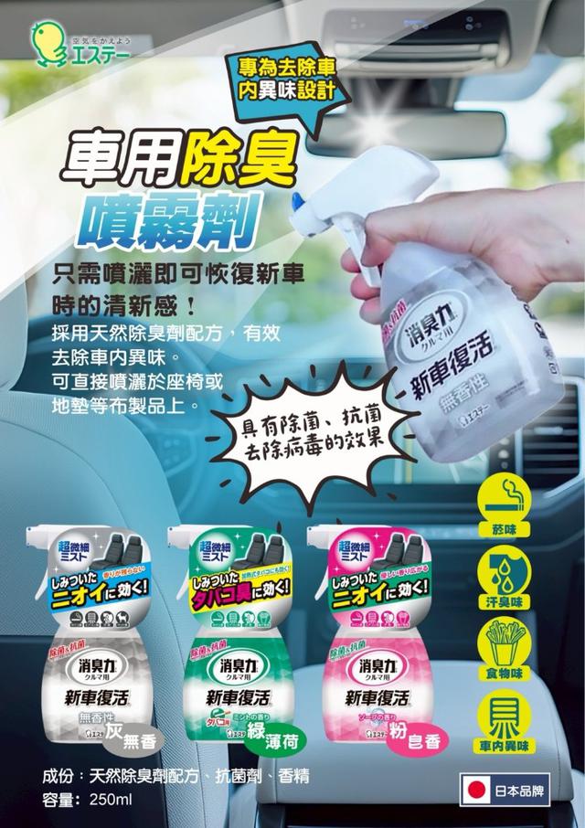 【預購商品】【0111結單】【批發】日本ST 新車復活消臭力噴霧系列 260109-26